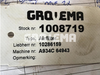 Воздушный фильтр LIEBHERR