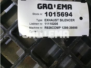 Глушитель LIEBHERR