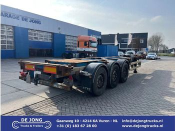 Полуприцеп-контейнеровоз/ Сменный кузов VAN HOOL