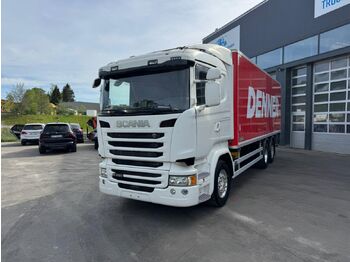 Грузовик с закрытым кузовом SCANIA R 450