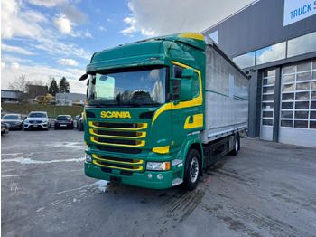 Тентованный грузовик SCANIA R 490