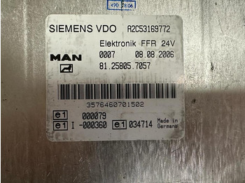 Блок управления для Грузовиков MAN SIEMENS VDO ELEKTRONIK FFR Steuergerät 81.25805.7057: фото 2