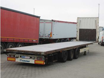 Полуприцеп бортовой/ Платформа Krone SD, LIFTING AXLE, MULTILOCK: фото 4