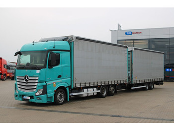 Тентованный грузовик MERCEDES-BENZ Actros 2542