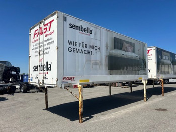 Прицеп-контейнеровоз/ Сменный кузов Krone DryBox Koffer WK 7.3 STG mehrere Einheiten verfügbar 7,45 Meter Gesamtlänge: фото 2