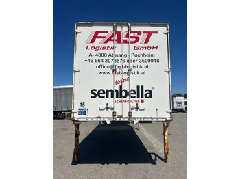 Прицеп-контейнеровоз/ Сменный кузов Krone DryBox Koffer WK 7.3 STG mehrere Einheiten verfügbar 7,45 Meter Gesamtlänge: фото 3