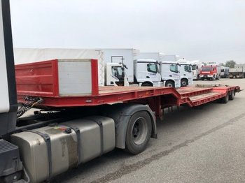 Низкорамный полуприцеп для транспортировки тяжёлой техники Polkon H50-X, Tieflader Rampen: фото 1