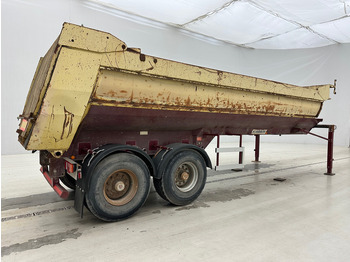 Самосвальный полуприцеп Robuste Kaiser 28 cub in steel: фото 5