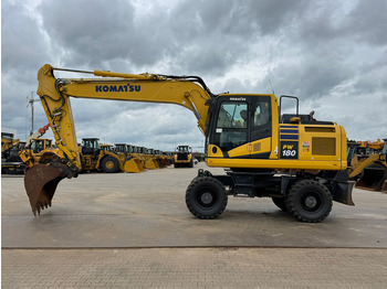 Колёсный экскаватор KOMATSU PW180