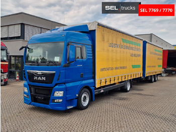 Тентованный грузовик MAN TGX 18.440