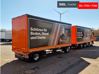 Тентованный грузовик Mercedes-Benz Actros 2548 / Retarder / Euro 6E / Aluklappen: фото 5