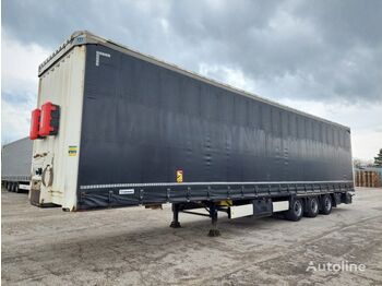 Тентованный полуприцеп Krone SD Mega Liner tříosý: фото 1