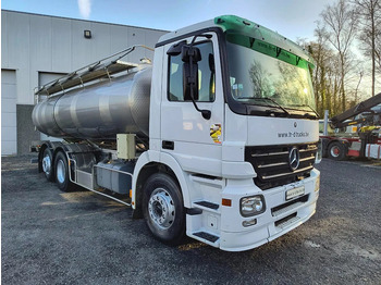 Грузовик-цистерна для транспортировки молока Mercedes-Benz Actros 2536 15500L INSULATED INOX TANK - 1 COMP: фото 3