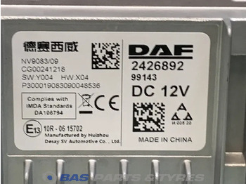 Кабина и интерьер для Грузовиков DAF Display DAF 2426892: фото 3 Кабина и интерьер для Грузовиков DAF Display DAF 2426892: фото 3