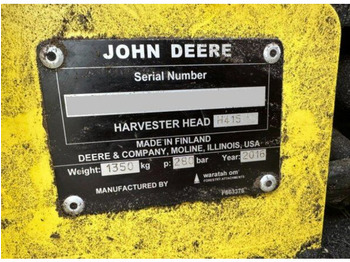 Харвестер John Deere 1470E 6W +(2016) H415: фото 5