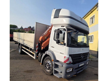 Грузовик бортовой/ Платформа, Автоманипулятор Mercedes-Benz Axor 1824: фото 2