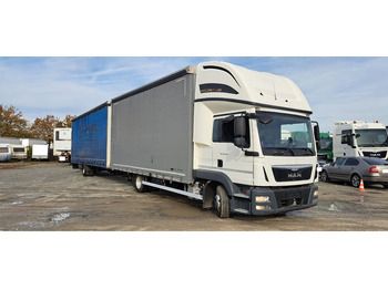 Тентованный грузовик MAN TGL 8.220