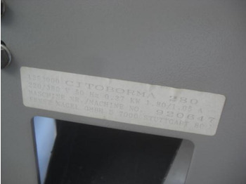 Печатное оборудование Ernst Nagel Citoborma 280 2-spindle paper drilling machine: фото 3