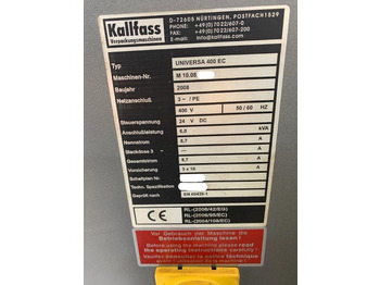 Упаковочное оборудование Sealing machine series packer Kallfass Universa EC with shrink tunnel Compact 650 SEC: фото 2