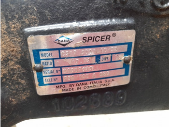 Передняя ось Valtra 6400 Front Axle Hub Lhs Complete With Drive Shaft 730/100: фото 4