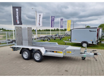 Новый Прицеп для спецтехники LORRIES Lorries Przyczepa TPM 27, 303x160 cm 2,7T koparka, bobcat: фото 3
