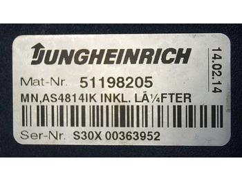 Блок управления для Погрузочно-разгрузочной техники Jungheinrich 51159321 | Rij/hef regeling drive/lifting controller AS4814Ik Index: фото 5