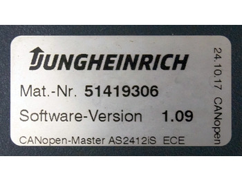 Блок управления для Погрузочно-разгрузочной техники Jungheinrich 51226801 | Rij/hef/stuur regeling  drive/lift/steering controller A: фото 3