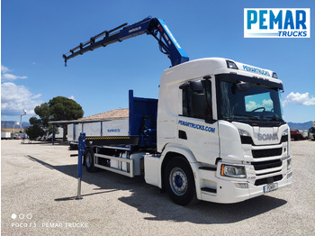 SCANIA P 370 GRUA CAJA FIJA 18T лизинг SCANIA P 370 GRUA CAJA FIJA 18T: фото 3