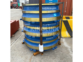 Запчасти для Дробилок KINGLINK High Quality Concave Lower 814318862000 For GP300S Cone Crusher: фото 3 Запчасти для Дробилок KINGLINK High Quality Concave Lower 814318862000 For GP300S Cone Crusher: фото 3