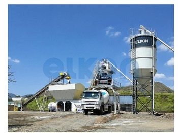 Бетонный завод ELKON Elkomix-60 Quick Master Compact Concrete Plant: фото 2