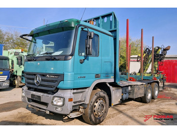 Лесовоз, Автоманипулятор для транспортировки леса MERCEDES-BENZ ACTROS 2648 6x4: фото 3