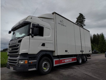 Грузовик с закрытым кузовом SCANIA R 480