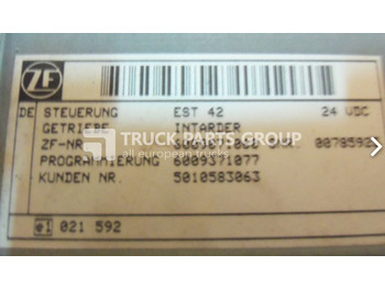 Блок управления для Грузовиков RENAULT DXI Intarder Control unit, EDC, ECU 5010583063, 0260001028, 6009 control unit: фото 2 Блок управления для Грузовиков RENAULT DXI Intarder Control unit, EDC, ECU 5010583063, 0260001028, 6009 control unit: фото 2