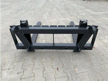 Новый Вилы для Тракторов Vemac Palettengabel 2000kg 2to Euro Ballenspiess Traktor Frontlader NEU: фото 4