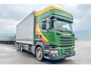 Тентованный грузовик SCANIA R 450
