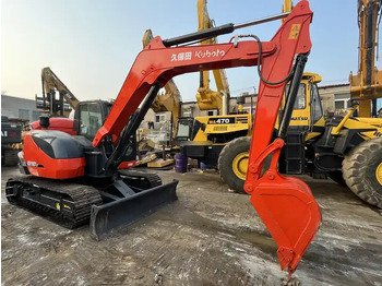 Гусеничный экскаватор Excellent Performance Used Kubota Kx183-5 Digger Second Hand Mini Excavator 8ton Mini Crawler Excavator kx183-5kx183-3 For Sale: фото 2