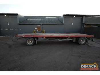 Полуприцеп бортовой/ Платформа VAN HOOL