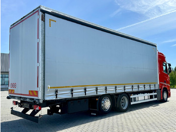Тентованный грузовик SCANIA R410 / FIRANKA / 21 EUROPALET / 8.5 M DŁUGOŚCI / 6x2 / PODWIESZA: фото 4