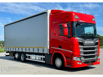 Тентованный грузовик SCANIA R 410