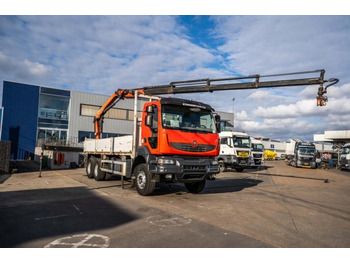 Грузовик бортовой/ Платформа, Автоманипулятор Renault KERAX 380 DXI-6X4+PK 18 T/M-4xHYDR.: фото 2