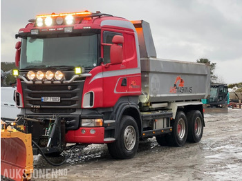 2012 Scania R 730 6x4 - Brøyterigget tippbil лизинг 2012 Scania R 730 6x4 - Brøyterigget tippbil: фото 1