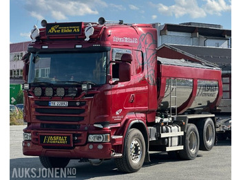 2013 Scania R500 tippbil med asfaltbalje og tippkasse - Brøyterigget - Euro 5 лизинг 2013 Scania R500 tippbil med asfaltbalje og tippkasse - Brøyterigget - Euro 5: фото 1