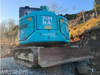 Экскаватор 2021 Kobelco SK75SR-7 - 8 tonns Gravemaskin - Sentralsmøring - Engcon tiltrotator - Hammer - Pusskuffe - Gallerskufffe - Graveskuffe - Smalskuffe og Klype - Gått 2732 timer: фото 4