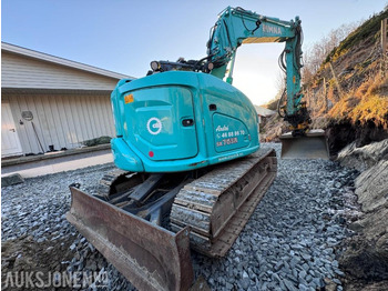 Экскаватор 2021 Kobelco SK75SR-7 - 8 tonns Gravemaskin - Sentralsmøring - Engcon tiltrotator - Hammer - Pusskuffe - Gallerskufffe - Graveskuffe - Smalskuffe og Klype - Gått 2732 timer: фото 5