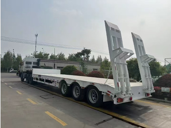 Новый Низкорамный полуприцеп ZHICHENG Semi Flat Bed Low Bed in New or Used with 3 Axles 4 Axles: фото 2