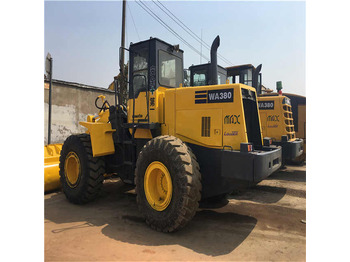 Колёсный погрузчик second hand wheel loader Komatsu used Wheel loader WA320-3 WA320-1 WA380-3 cheap for sale: фото 4