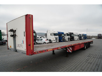 Полуприцеп бортовой/ Платформа Frühauf PLATFORMA NISKOPODWOZIOWA / MEGA /  HAKI TRANSPO: фото 3