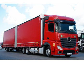 Тентованный грузовик MERCEDES-BENZ Actros 2545