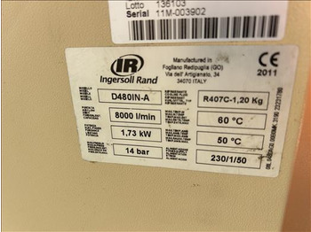 Пищевое оборудование Ingersoll Rand D480IN-A Refrigerated air dryer: фото 5 Пищевое оборудование Ingersoll Rand D480IN-A Refrigerated air dryer: фото 5