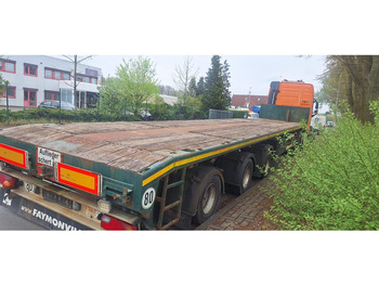Полуприцеп бортовой/ Платформа Faymonville Plattform SPZ-3AX: фото 3